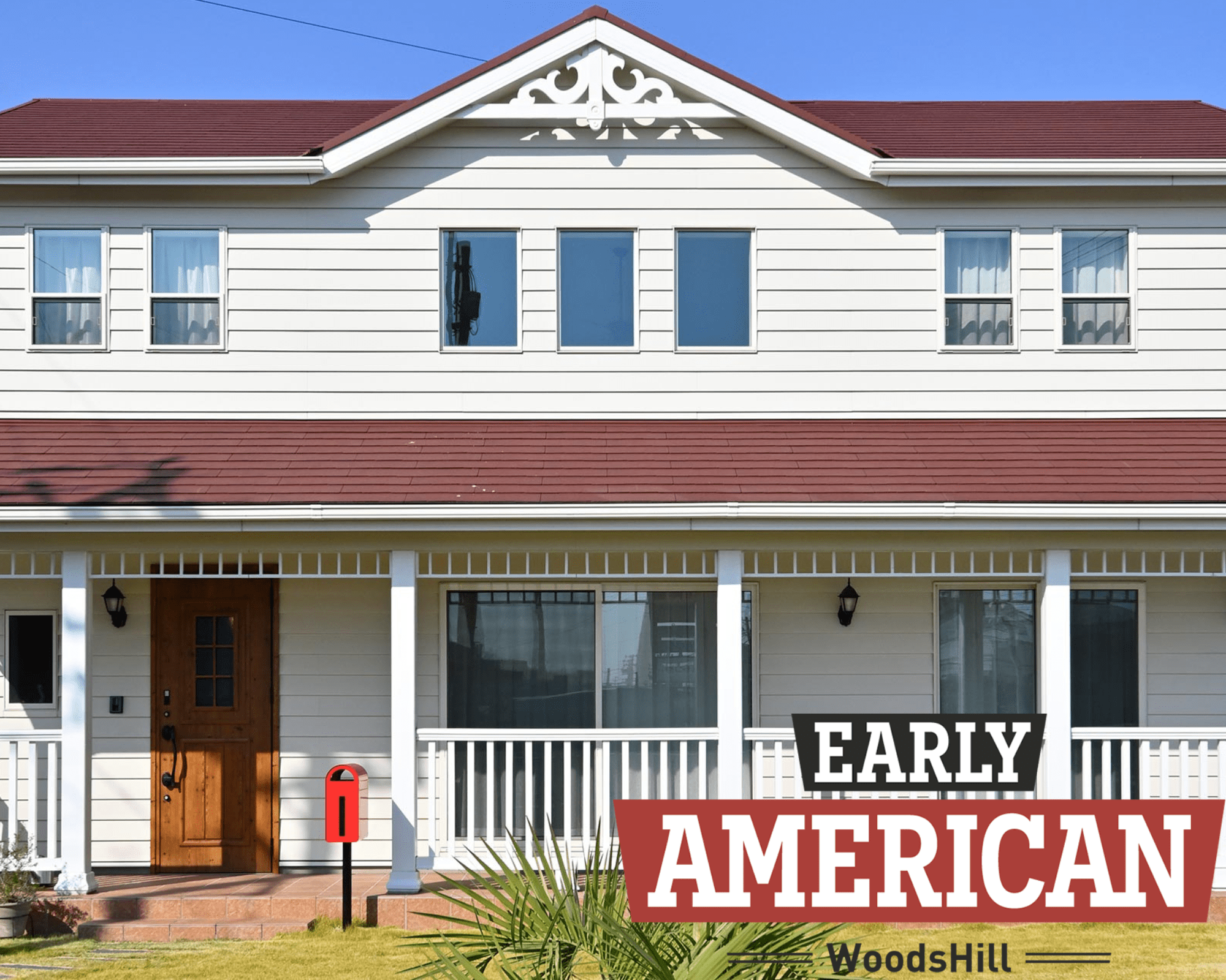 RED AMERICAN HOUSE